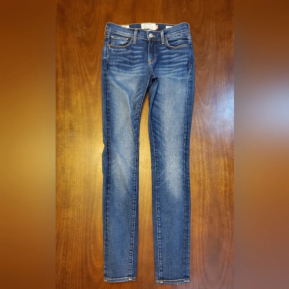 Lucky Brand Brooke Skinny Ankle White Oak Denim Selvedge Jeans  Size‎ 0/25